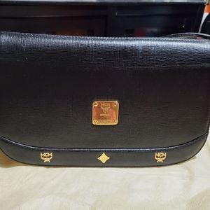 MCM flap handbag